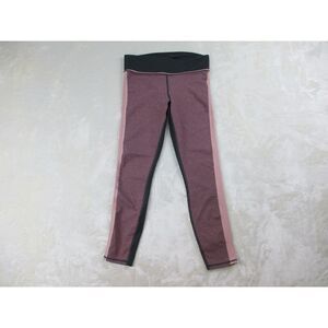 Fabletics Leggings Womens Small‎ Purple Gray Compression Workout Yoga Gym Ladies